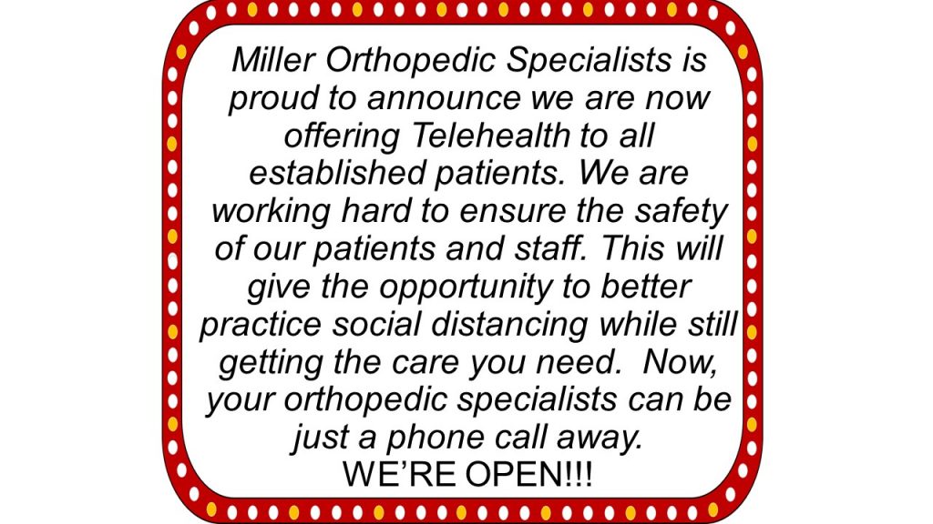 Miller Orthopedic | Orthopedic Doctors & Orthopedic ...